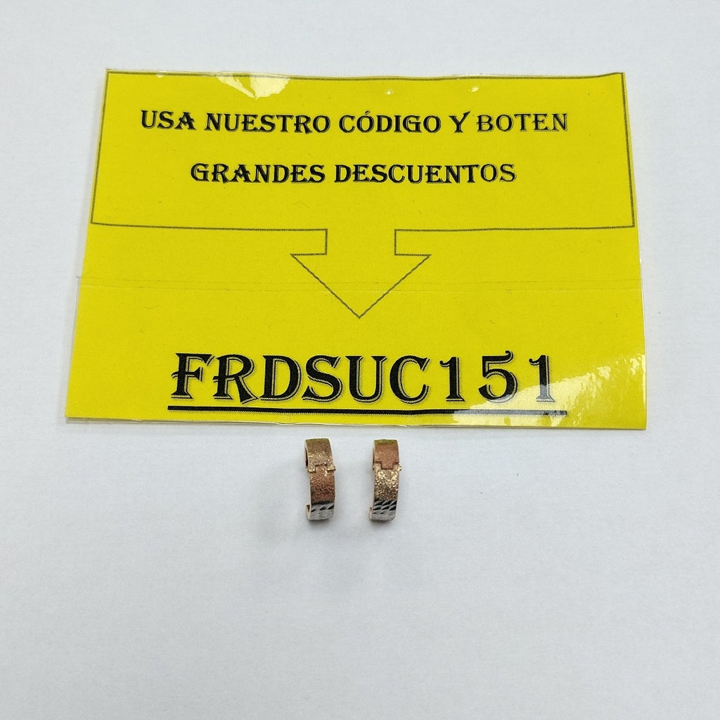 ARRACADAS PAR ORO 14 K 1.8 GRMS (SEMINUEVO)