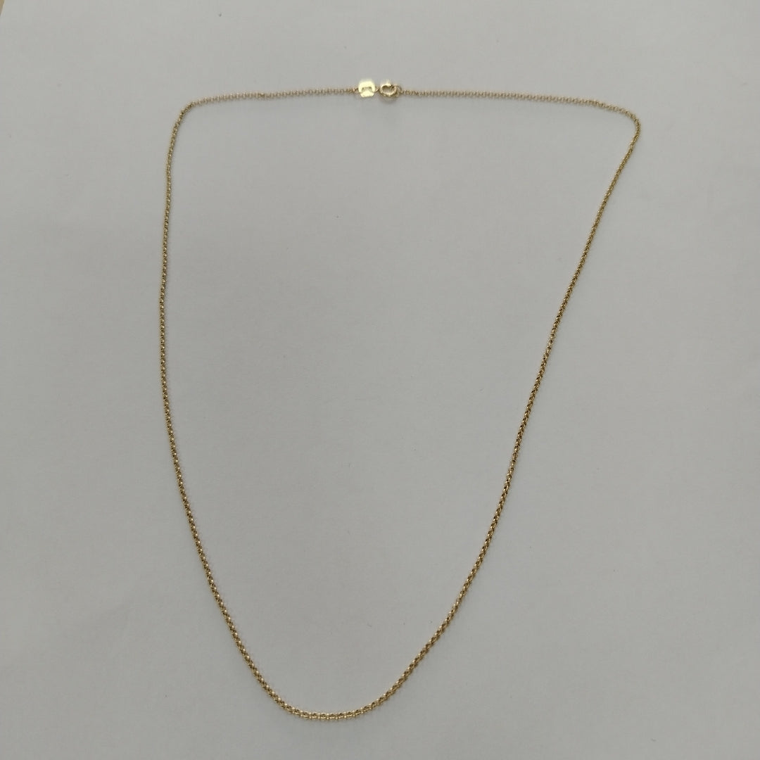 GARGANTILLA ORO 14 K 2,20 GRMS (SEMINUEVO)