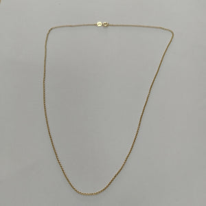 GARGANTILLA ORO 14 K 2,20 GRMS (SEMINUEVO)