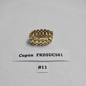 ANILLO ORO 14 K 4.2 GRMS (SEMINUEVO)