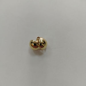 BROQUELES PAR ORO 14 K 1.7 GRMS (SEMINUEVO)