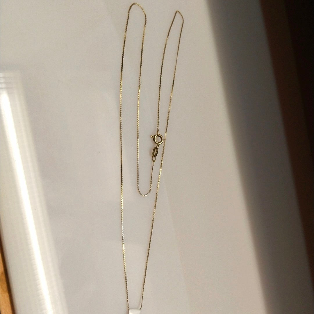CADENA ORO 14 K 0,90 GRMS (SEMINUEVO)