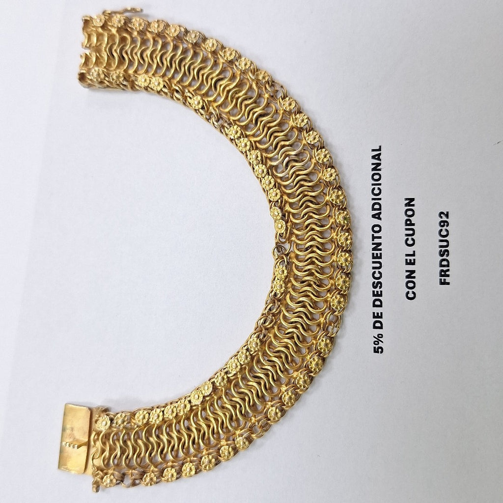 PULSERA ORO 8 K 35.6 GRMS (SEMINUEVO)
