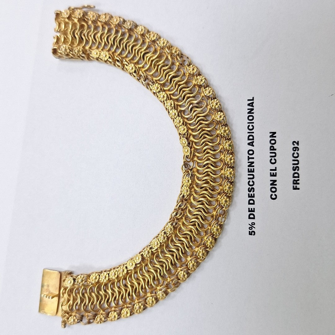PULSERA ORO 8 K 35.6 GRMS (SEMINUEVO)