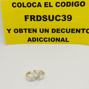 ARRACADAS PLATA .925 2.9 GR (NUEVO)