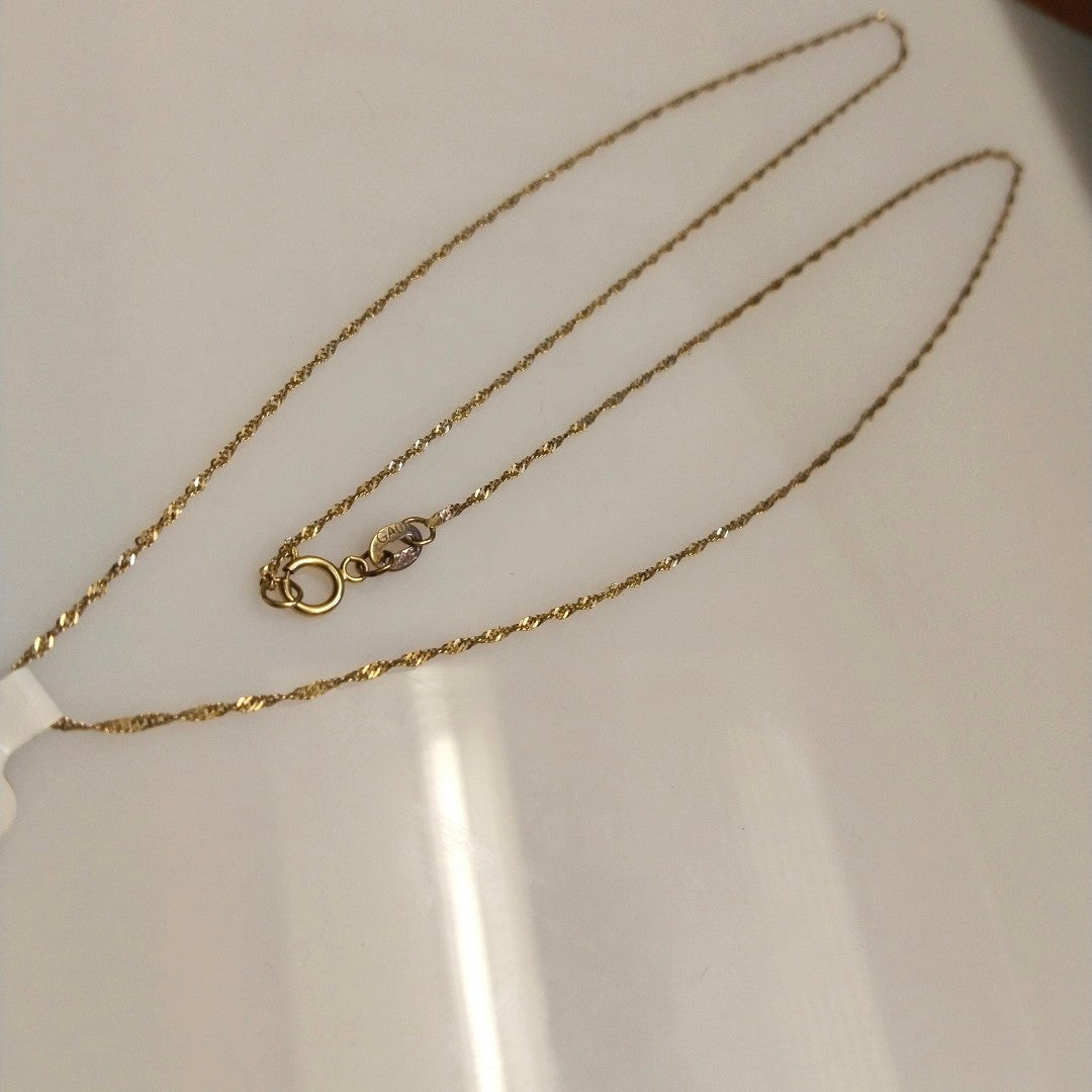 CADENA ORO 10 K 1.3 GRMS (SEMINUEVO)