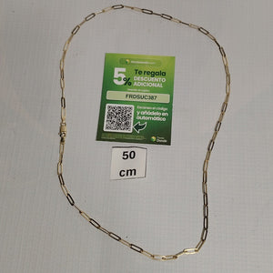CADENA ORO 14 K 5,10 GRMS (SEMINUEVO)