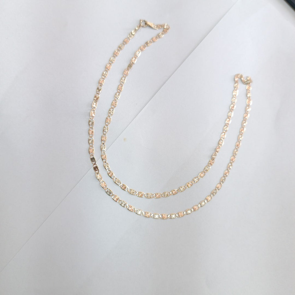 CADENA ORO, ORO COMBINADO 8 K 4.5 GRMS (SEMINUEVO)