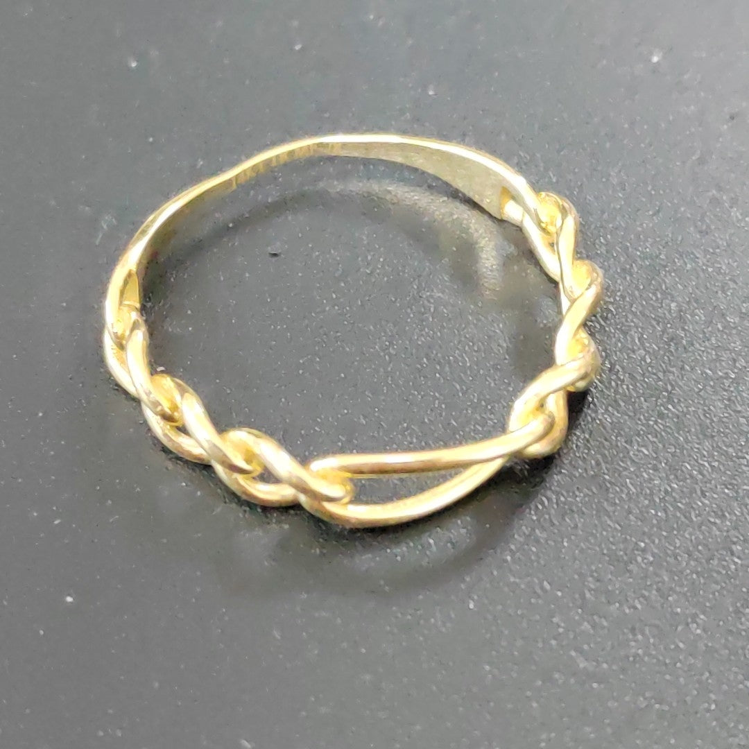 ANILLO ORO 14 K 1.8 GRMS (SEMINUEVO)