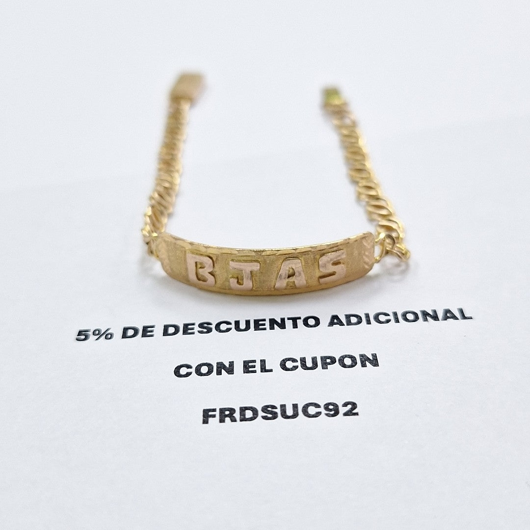 ESCLAVA ORO 10 K 4.8 GRMS (SEMINUEVO)