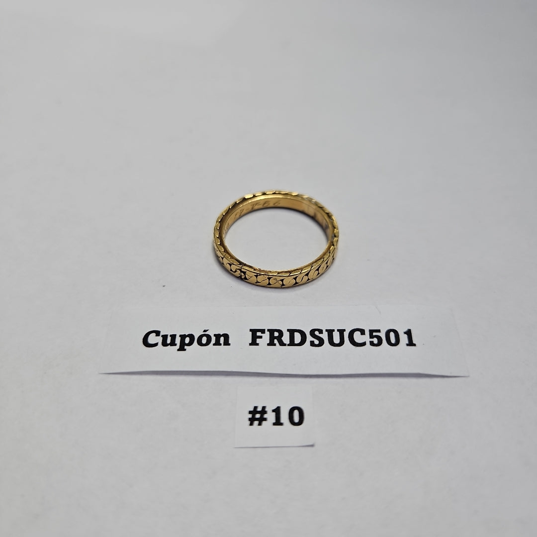 ARGOLLA ORO 14 K 5,40 GRMS (SEMINUEVO)