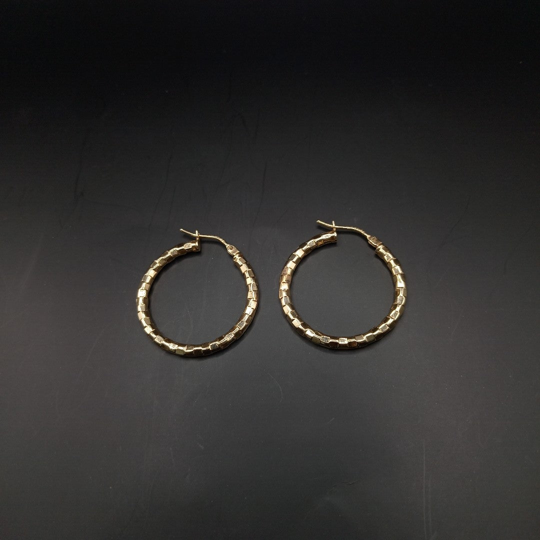 ARRACADAS PAR ORO 14 K 1,40 GRMS (SEMINUEVO)