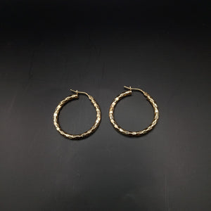 ARRACADAS PAR ORO 14 K 1,40 GRMS (SEMINUEVO)