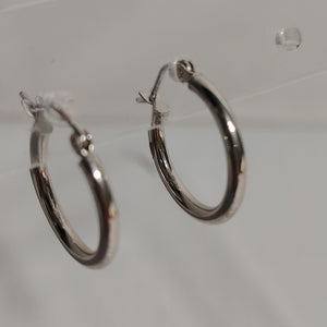 ARRACADAS PAR ORO BLANCO 10 K 0,80 GRMS (SEMINUEVO)