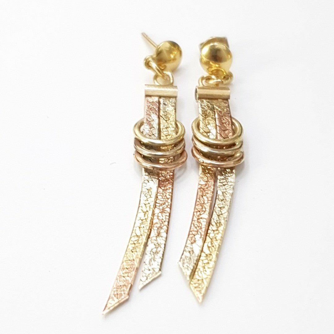 BROQUELES PAR ORO 12 K 4.2 GRMS (SEMINUEVO)