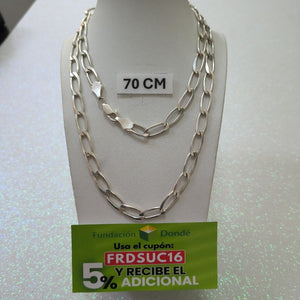 CADENA PLATA 33.1 GRMS (SEMINUEVO)