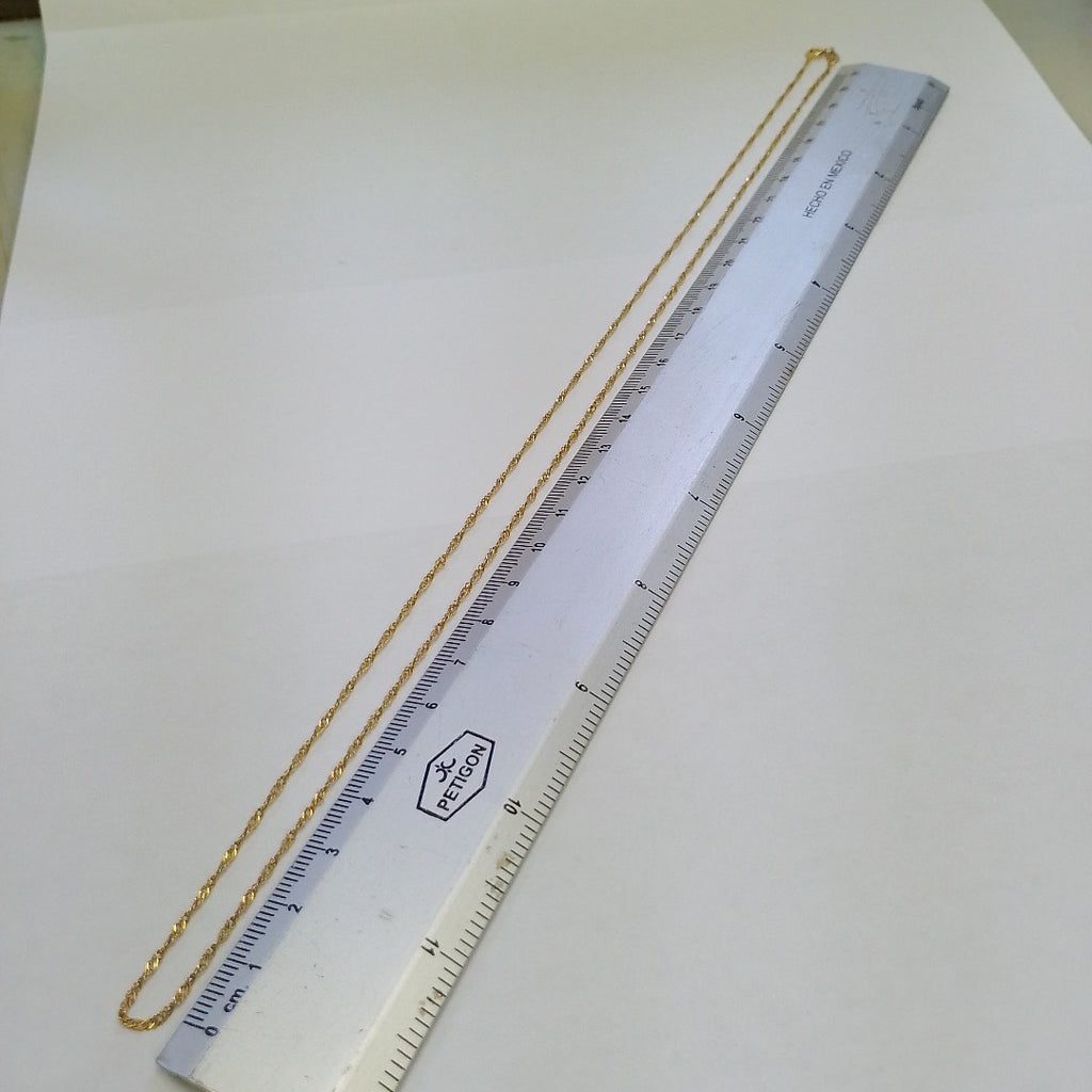 CADENA ORO 18 K 2.6 GRMS (SEMINUEVO)