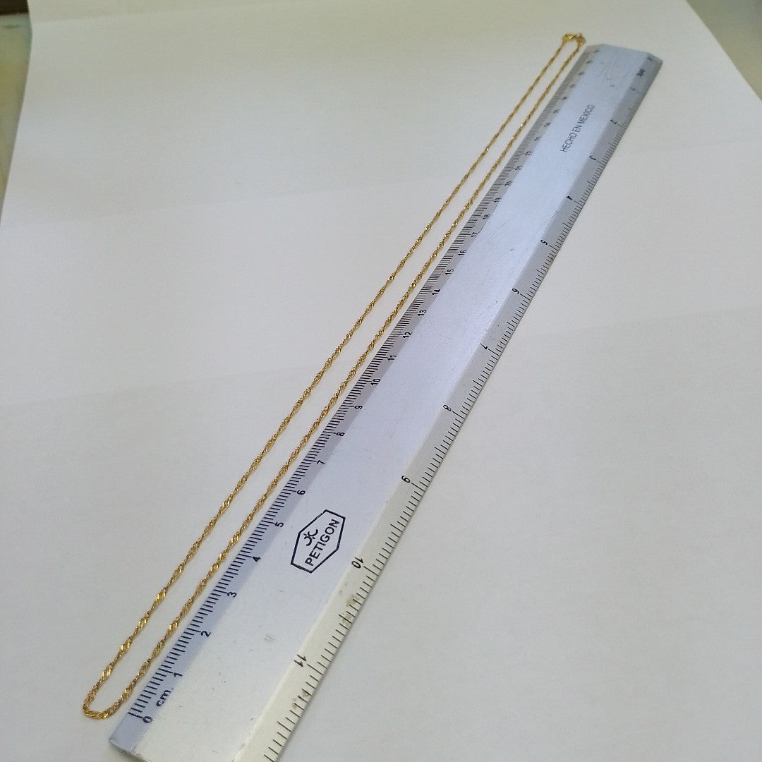 CADENA ORO 18 K 2.6 GRMS (SEMINUEVO)
