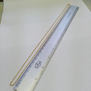 CADENA ORO 18 K 2.6 GRMS (SEMINUEVO)