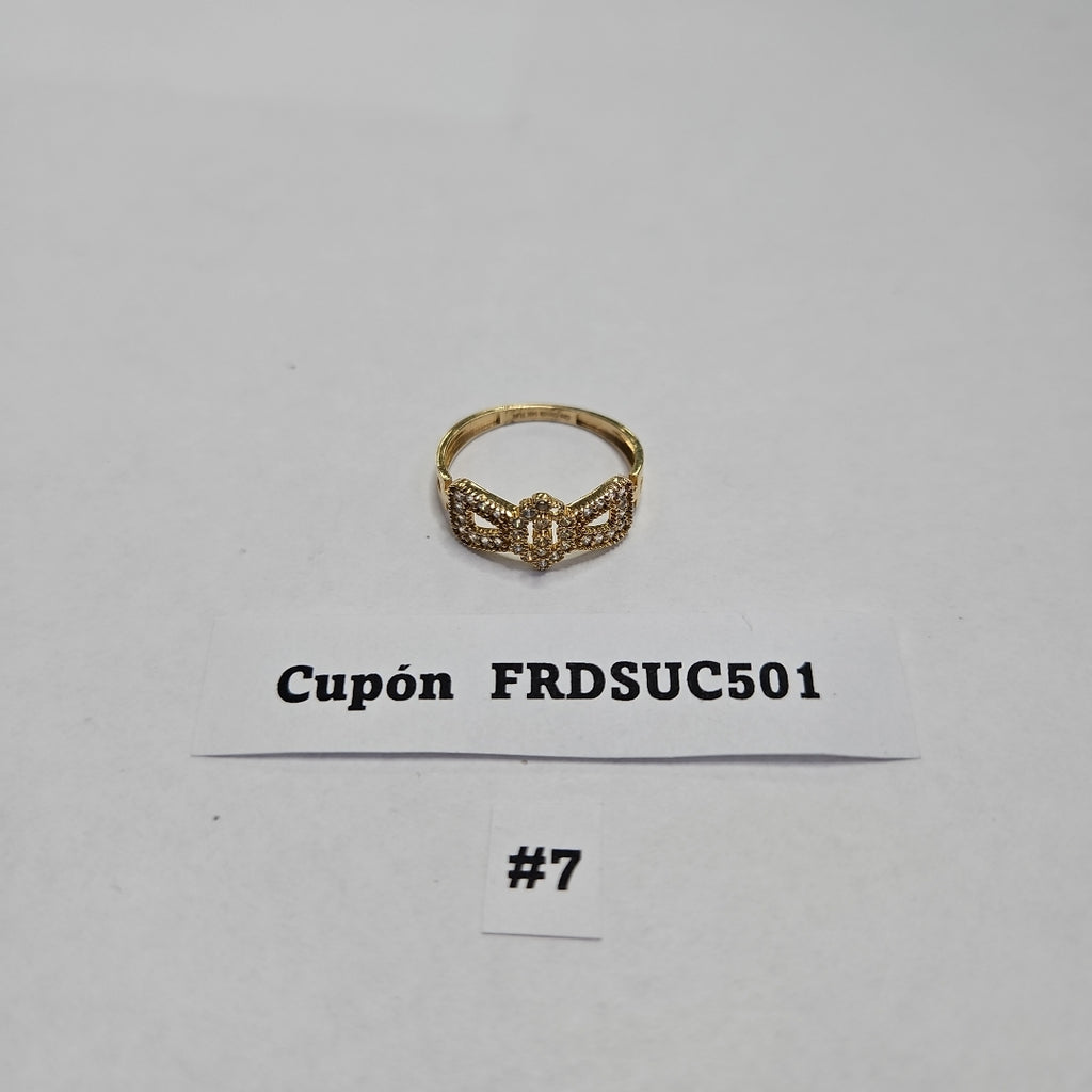 ANILLOS DAMA ORO 14K 1.4 (NUEVO)