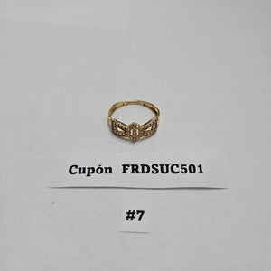 ANILLOS DAMA ORO 14K 1.4 (NUEVO)
