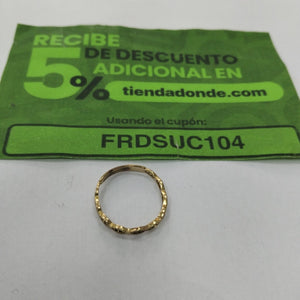 ANILLITO ORO 14 K 1 GRMS (SEMINUEVO)