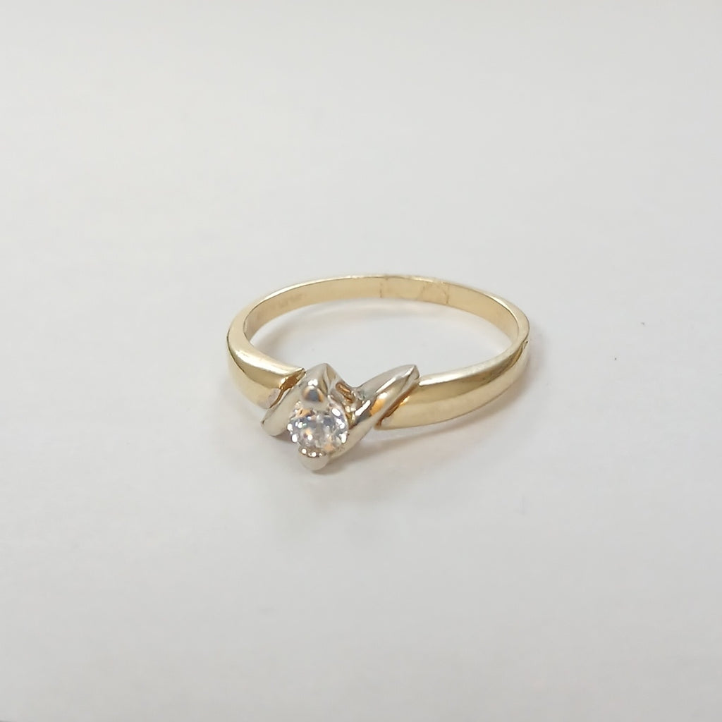 ANILLO ORO 14 K 2,40 GRMS (SEMINUEVO)