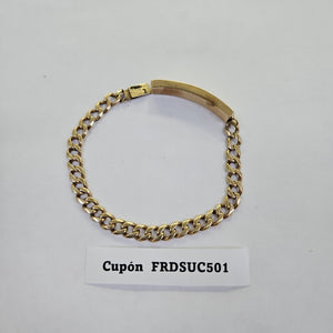 ESCLAVA, PULSERA ORO 14 K 14 GRMS (SEMINUEVO)