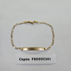 ESCLAVA ORO 10 K 2.5 GRMS (SEMINUEVO)