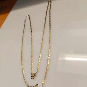 CADENA ORO COMBINADO 10 K 2.6 GRMS (SEMINUEVO)