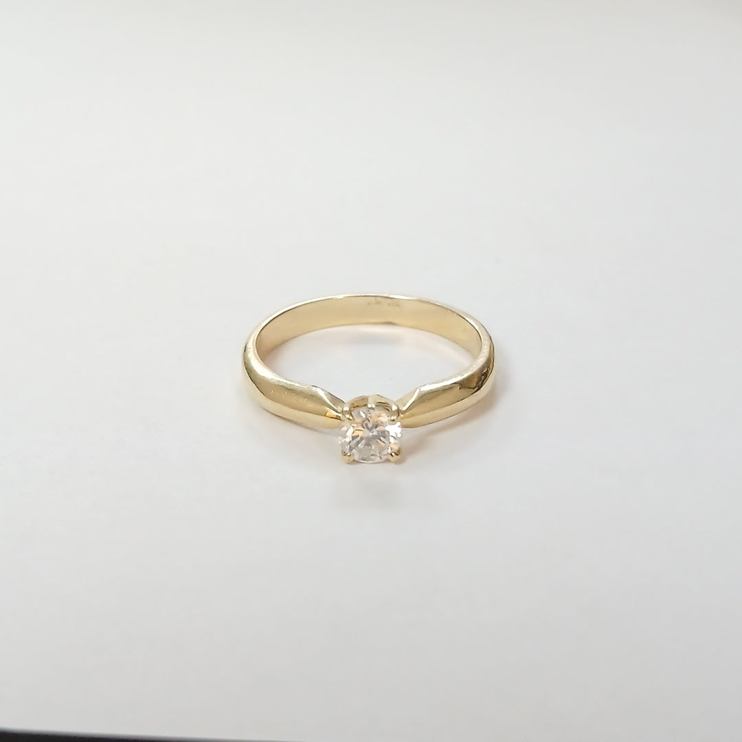ANILLO ORO 14 K 2.8 GRMS (SEMINUEVO)