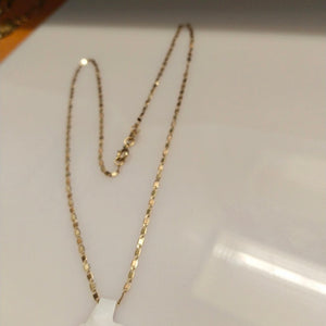 CADENA ORO 10 K 1,30 GRMS (SEMINUEVO)