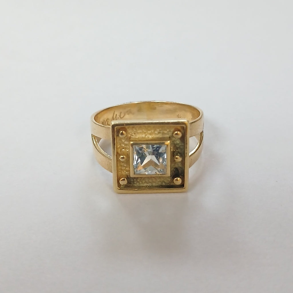 ANILLO ORO 18 K 4,60 GRMS (SEMINUEVO)