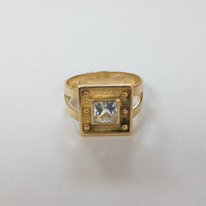 ANILLO ORO 18 K 4,60 GRMS (SEMINUEVO)