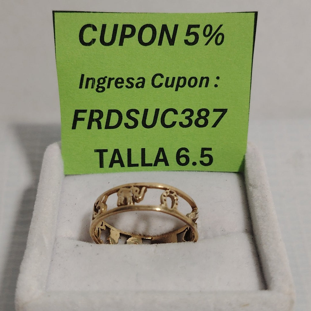 ARGOLLA DE LA SUERTE ORO 14 K 1,90 GRMS (SEMINUEVO)