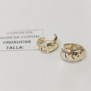 ARETES PAR ORO 14 K 2.2 GRMS (SEMINUEVO)