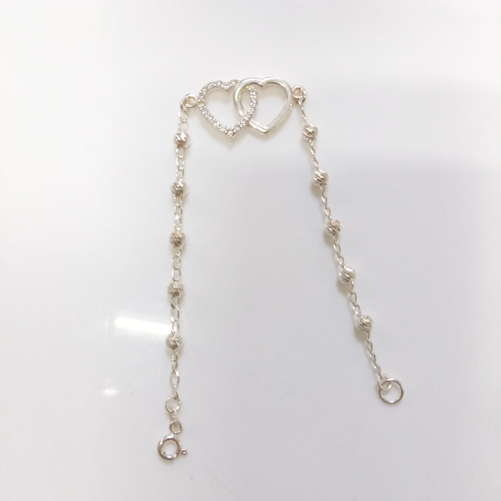 PULSERA TEJIDO TEJIDO ESPECIAL PLATA .925 18 CM 4 GR (NUEVO)