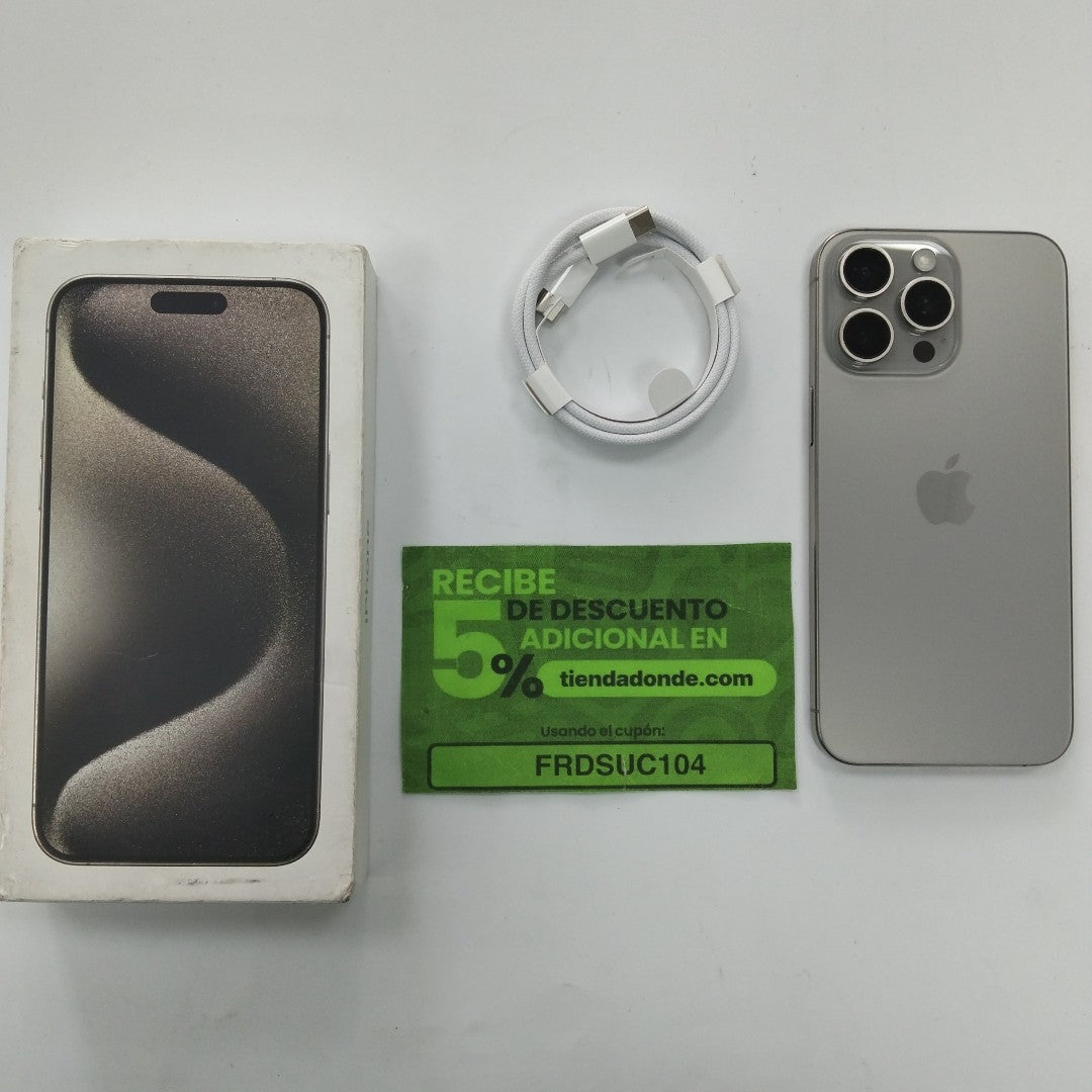 CELULAR APPLE IPHONE 15 PRO MAX A3105 (2023) 256 GB 8 GB RAM (SEMINUEVO)
