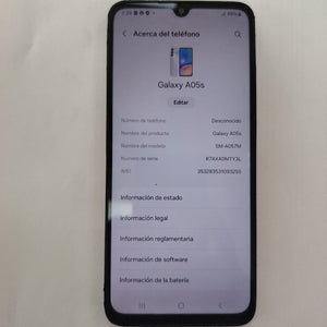 CELULAR SAMSUNG GALAXY A05S SM-A057M (2023) 64 GB 4 GB RAM (SEMINUEVO)