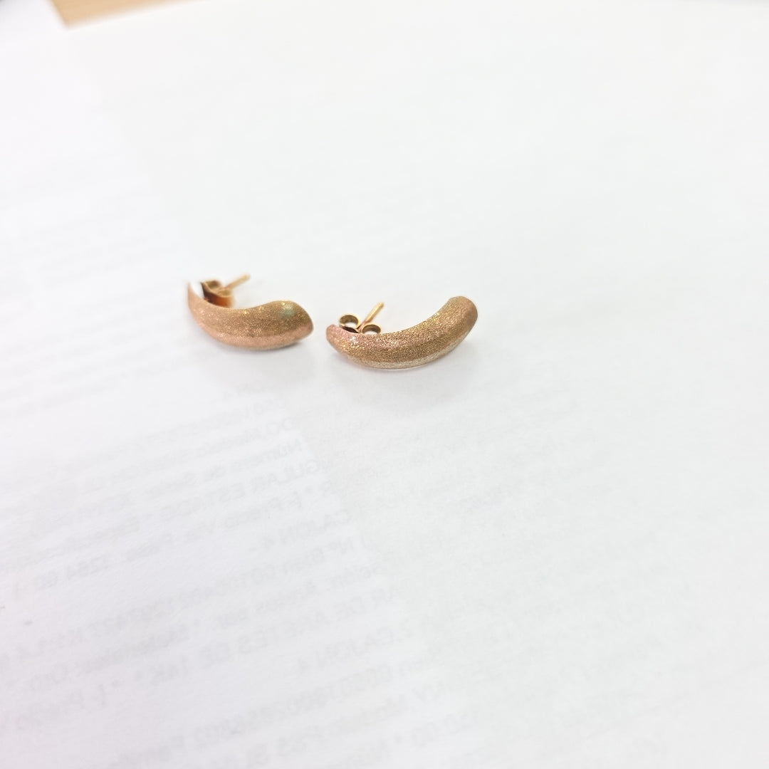 ARETES PAR ORO 14 K 1.4 GRMS (SEMINUEVO)