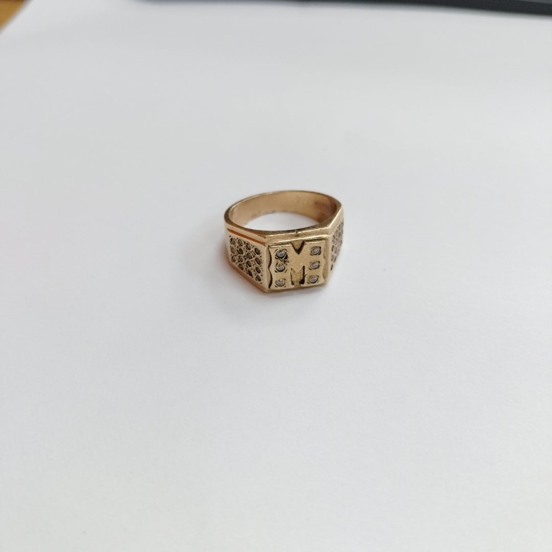 ANILLO ORO 8 K 9.9 GRMS (SEMINUEVO)