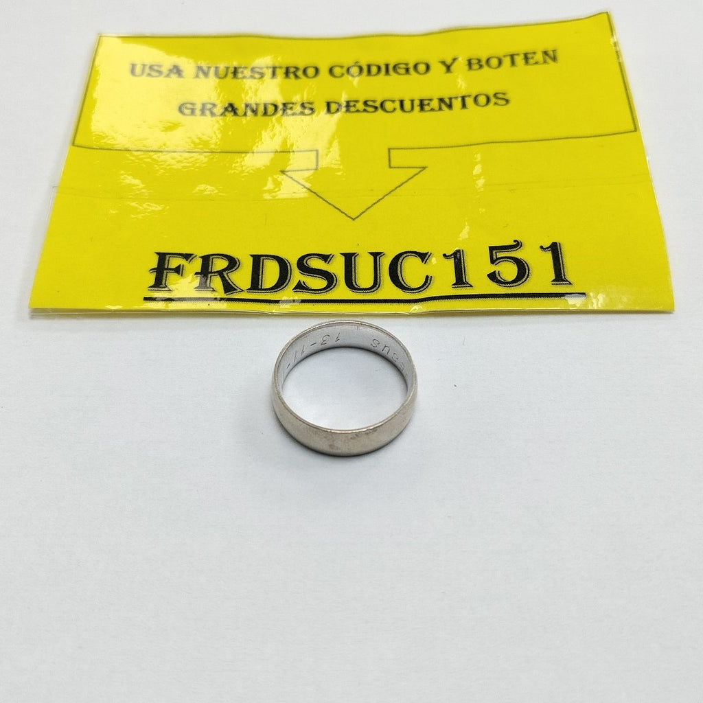 ARGOLLA ORO BLANCO 14 K 2.5 GRMS (SEMINUEVO)