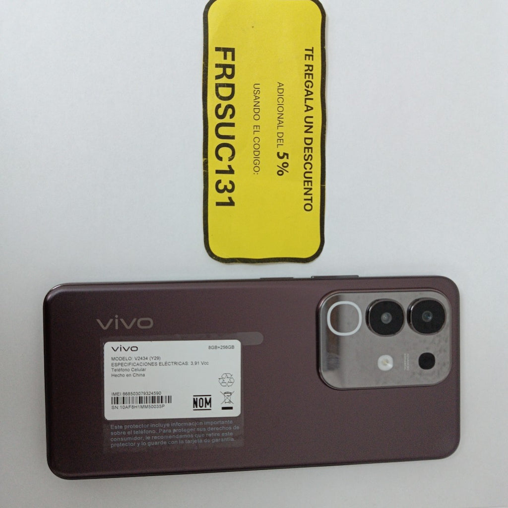 CELULAR VIVO Y29 V2434 (2025) 256 GB 8 GB RAM (SEMINUEVO)