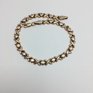 PULSERA ORO 14 K 4.8 GRMS (SEMINUEVO)