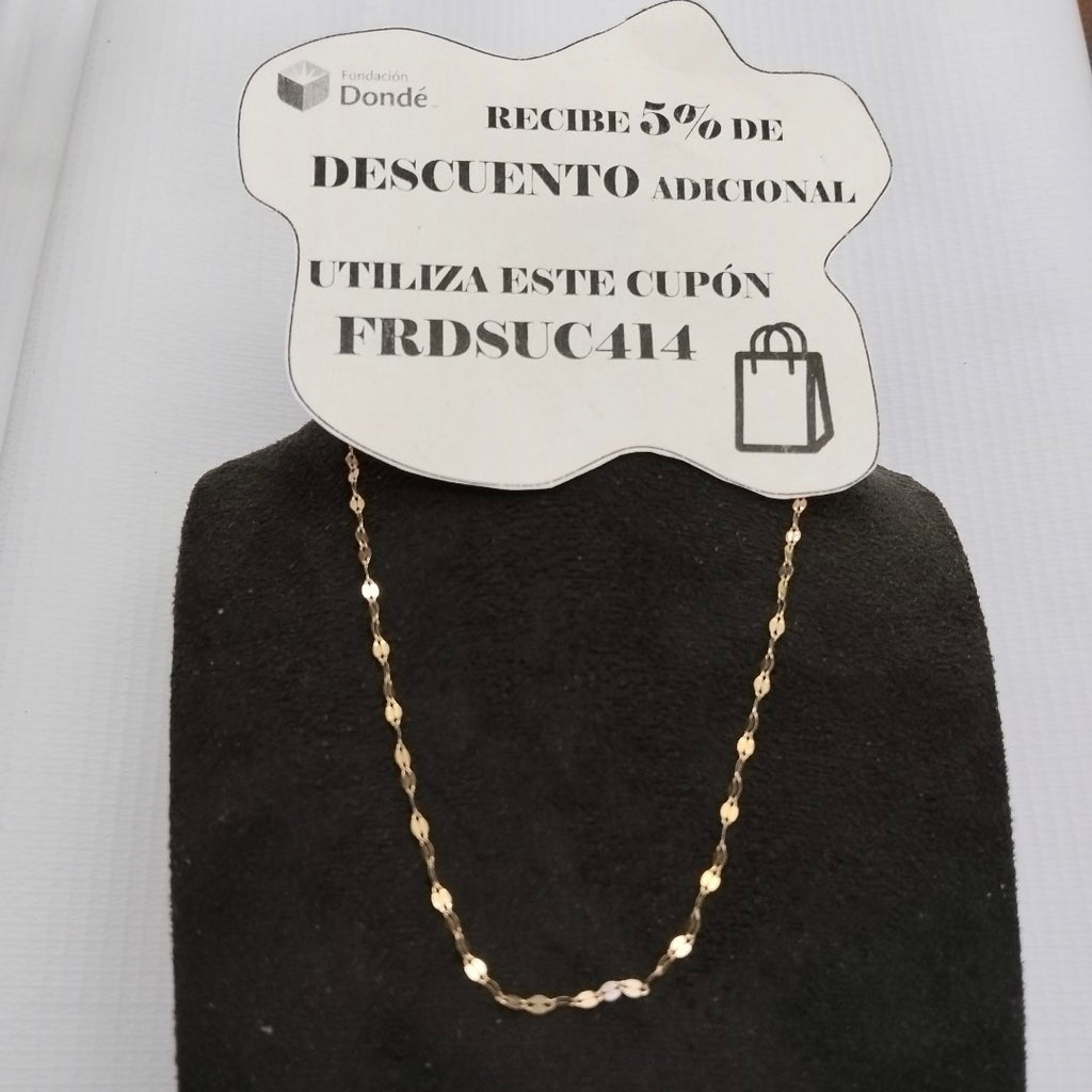 CADENA ORO 10 K 1 GRMS (SEMINUEVO)