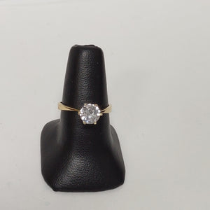 SOLITARIO ORO 14 K 3.2 GRMS (SEMINUEVO)