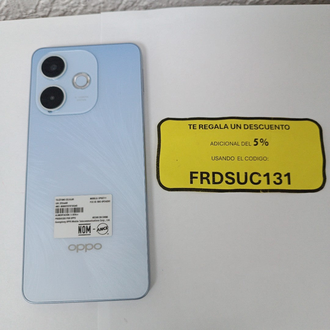 CELULAR OPPO A5 PRO CPH2711 (2025) 256 GB 8 GB RAM (SEMINUEVO)