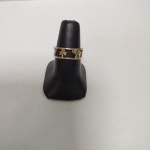 ARGOLLA DE LA SUERTE ORO 14 K 2 GRMS (SEMINUEVO)
