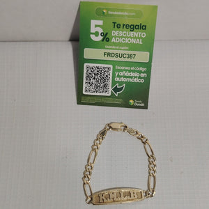 ESCLAVA ORO 10 K 8,60 GRMS (SEMINUEVO)
