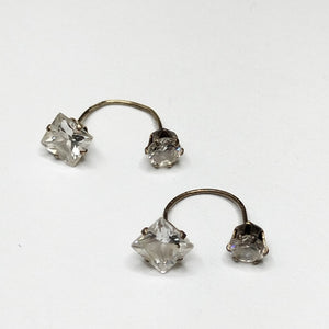 ARETES PAR ORO 10 K 1 GRMS (SEMINUEVO)
